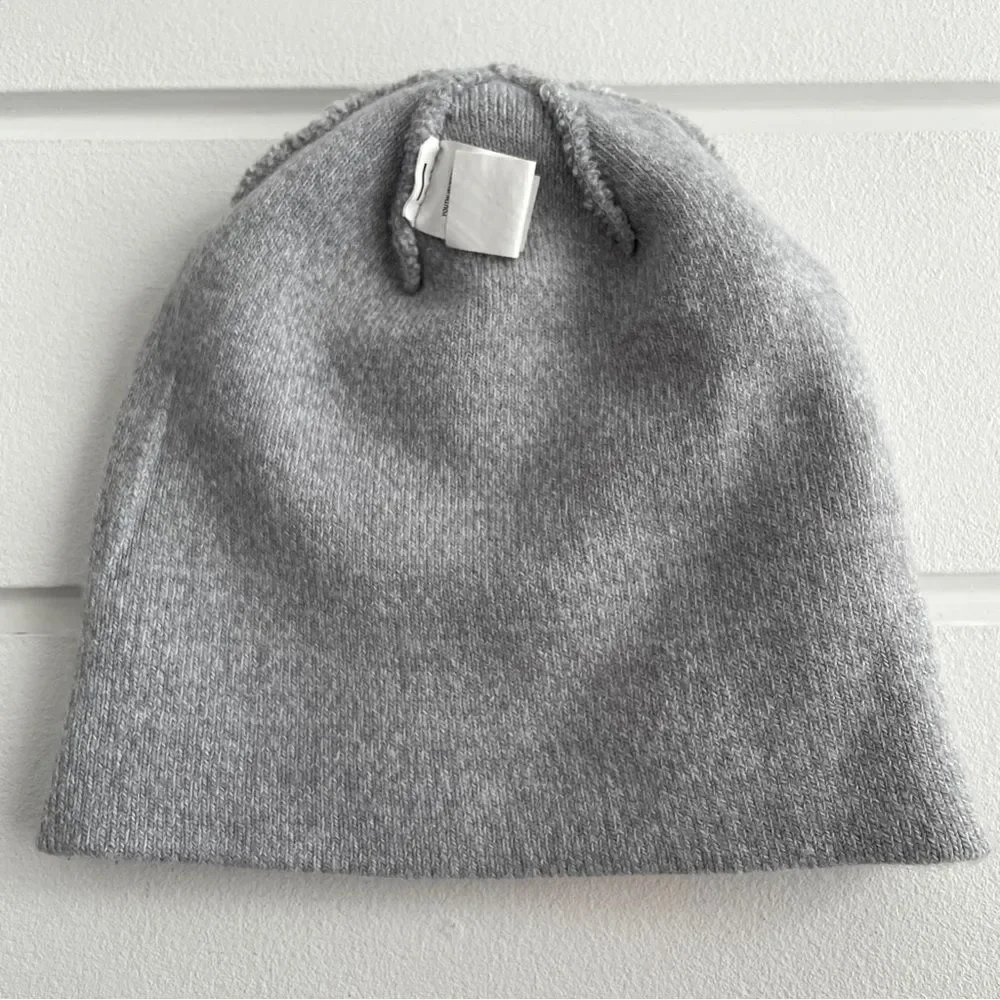 Under Armour Boys' Grey And Orand Large Logo Billboard Beanie OS